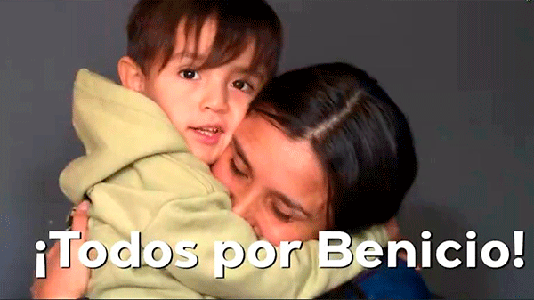 ¡Todos por Benicio! padece una enfermedad y necesita ayuda