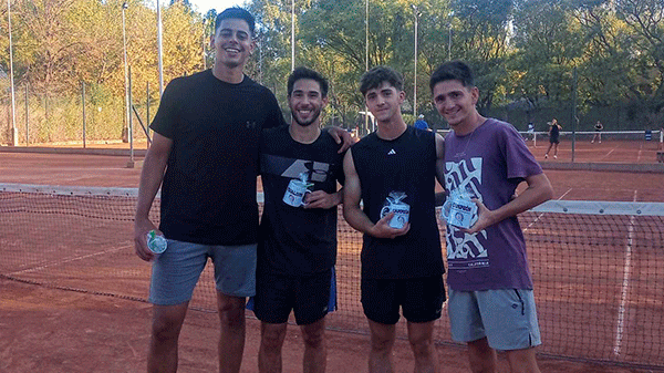 En el Tenis Club se realizó el 2° Torneo del año