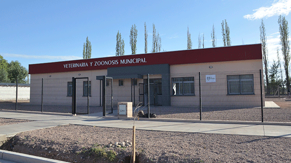 Así luce el nuevo edificio de veterinaria y zoonosis antes de su inauguración