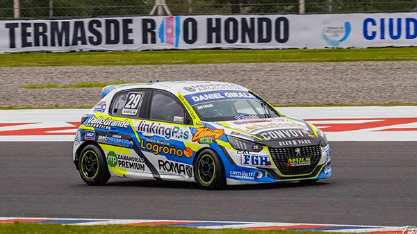 Gonzalo Antolin finalizó 9° en Termas de Río Hondo