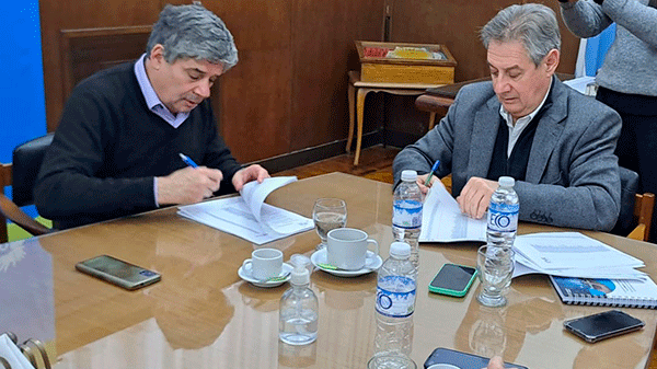 El municipio y AYSAM trabajarán juntos para garantizar  la durabilidad de los nuevos asfaltos