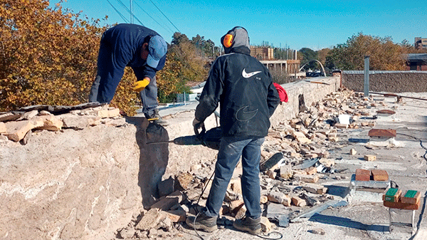 Comenzó la construcción del segundo piso de la Cámara de Comercio