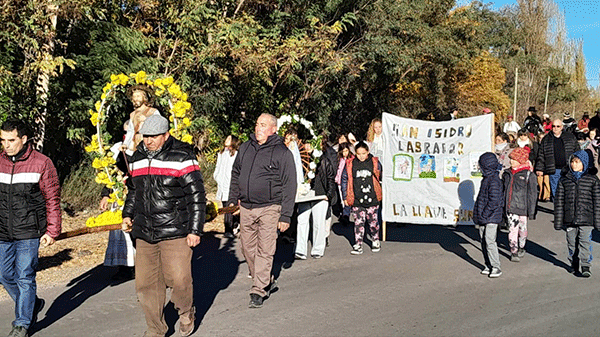 La comunidad de La Llave celebró a su patrono “San Isidro Labrador” con un gran encuentro popular