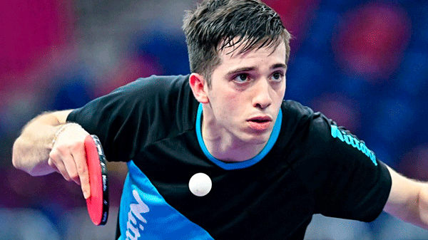 Gran debut de Santiago Lorenzo en el World Table Tennis