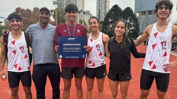 Otra destacada actuación de atletas sanrafaelinos en el 54° Campeonato Nacional U20