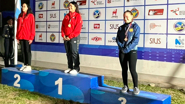 Medalla de bronce para Josefina Mella en el XXI Sudamericano de Tiro