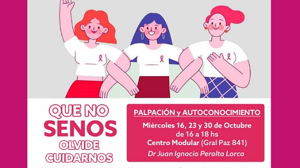 San Rafael se suma a “Octubre Rosa”