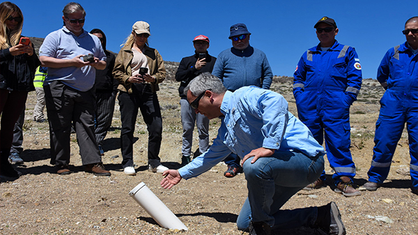 Legisladores fueron a Malargüe y recorrieron Hierro Indio