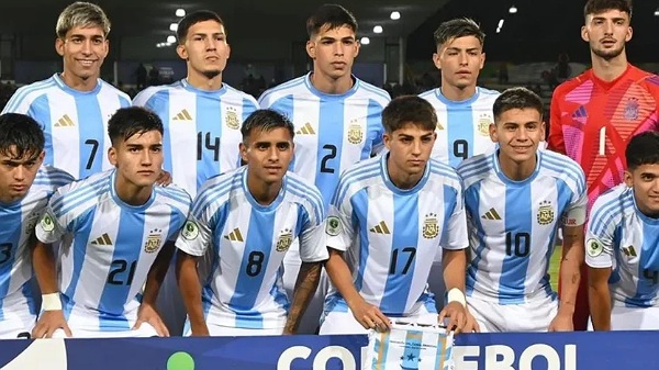 La selección argentina empató ante Colombia en el Sudamericano Sub 20