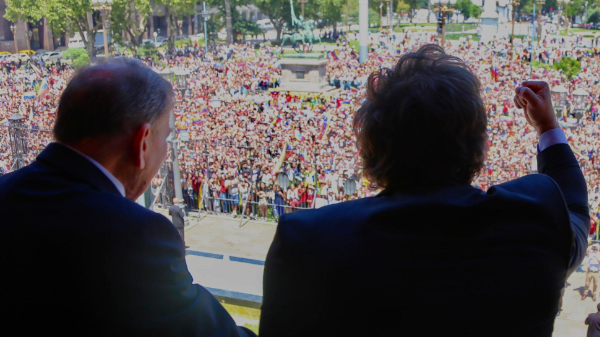 El Presidente Javier Milei mantuvo una audiencia con el Presidente electo de Venezuela, Edmundo González Urrutia