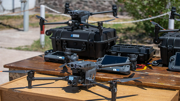 La Policía sumó cuatro nuevos drones