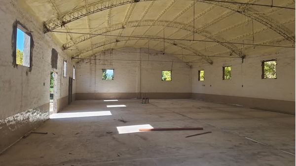 Las Malvinas: recuperan el salón comunitario para actividades deportivas, recreativas y sociales