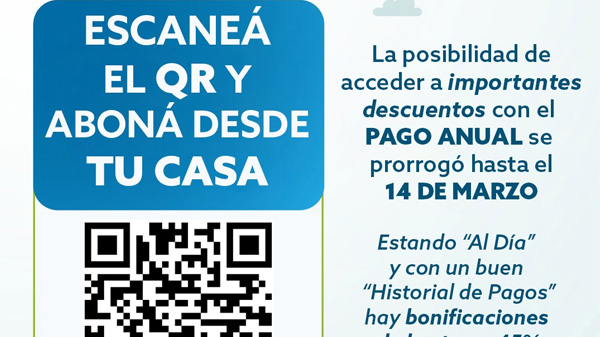 Última oportunidad para pagar tasas municipales con importantes descuentos