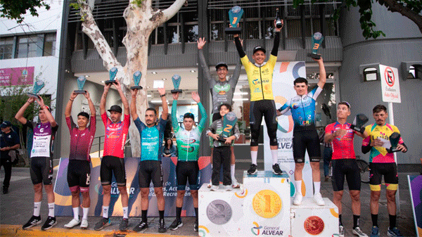 Mauricio Páez ganó la 25° edición de la Vuelta Ciclística de General Alvear