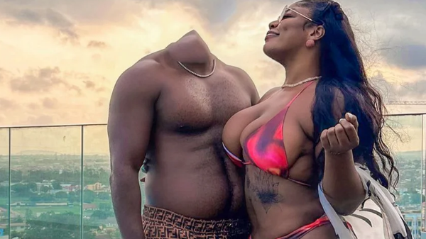Ashmusy: la popular bloguera nigeriana que no quiere que miren el rostro de su novio