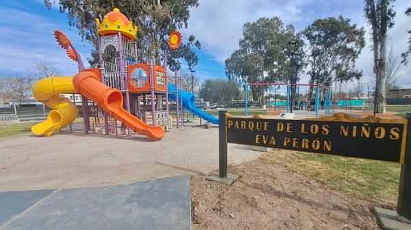 El domingo se inaugura el nuevo parque infantil de San Rafael
