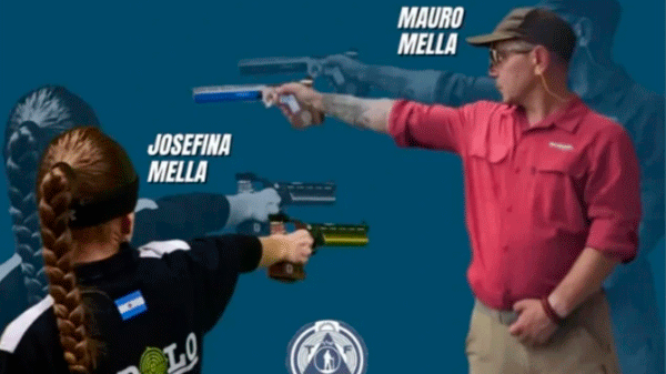 Josefina y Mauro Mella presentes en los Juegos Argentinos de Alto Rendimiento